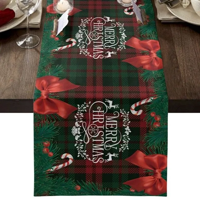 Christmas decorative tablecloth 00 x cm 0 Randy