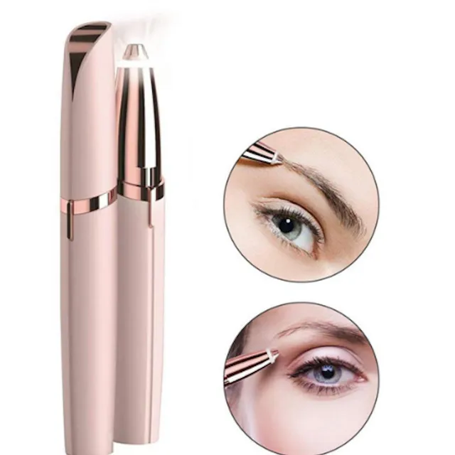 Eyebrow epilator in the shape of a pen