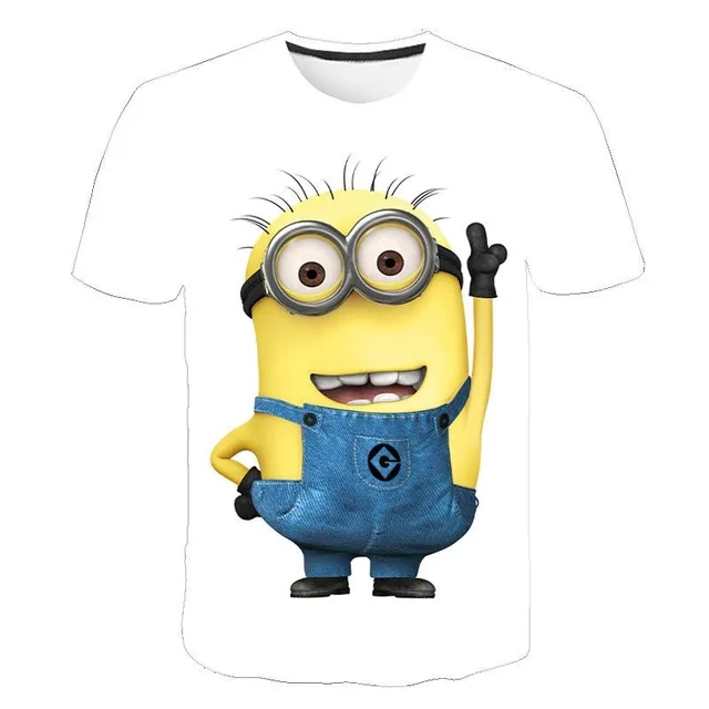 T-shirt amusant avec impression de Minions