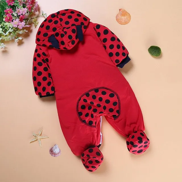 Baby winter jumpsuit with print - 3 colours