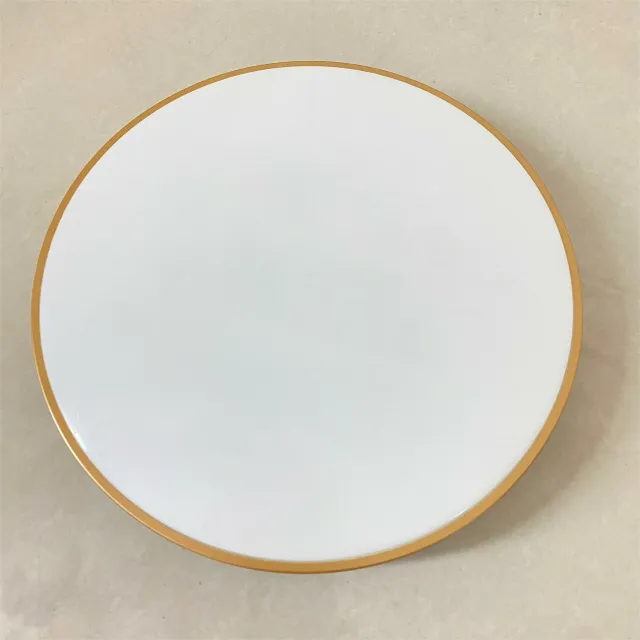 Modern LED ceiling lamp, ultra thin, round, gold and white design, suitable for living room, bedroom, kitchen, closets, bathrooms, toilets, garages, parking lot and courtyard