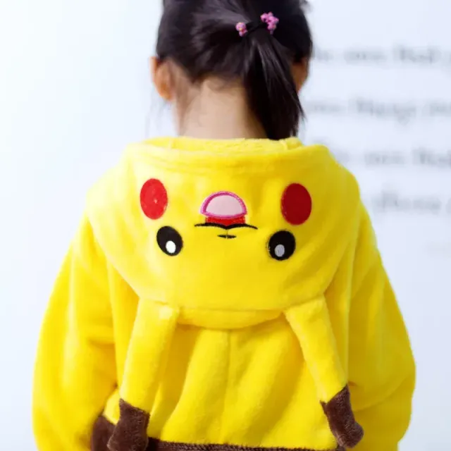 Salopetă pentru copii în designul Pokémon Pikachu