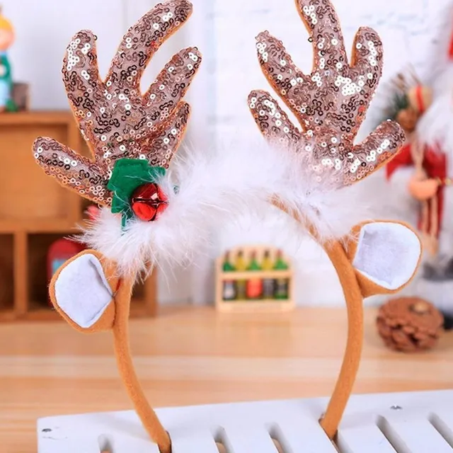 Christmas reindeer headband