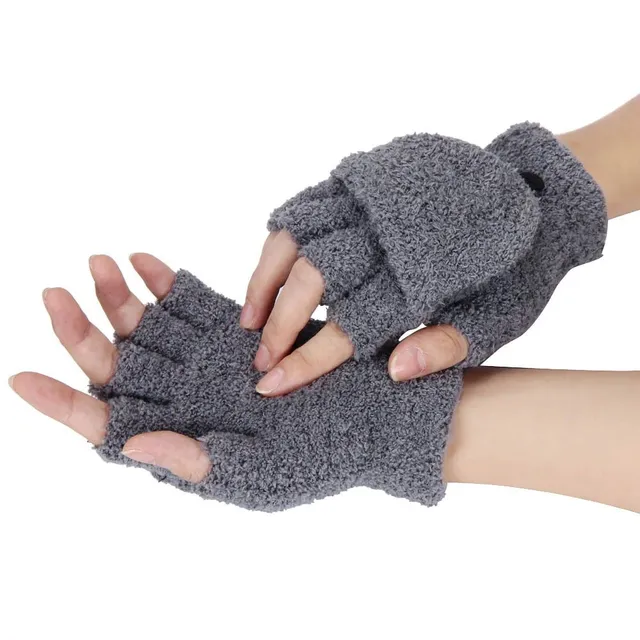 Women's fingerless gloves - 6 colours