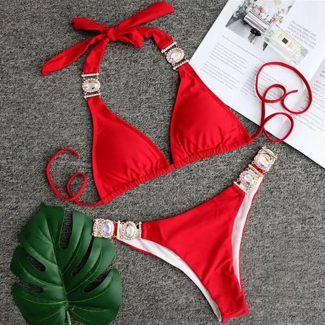 Bikini cu pietre