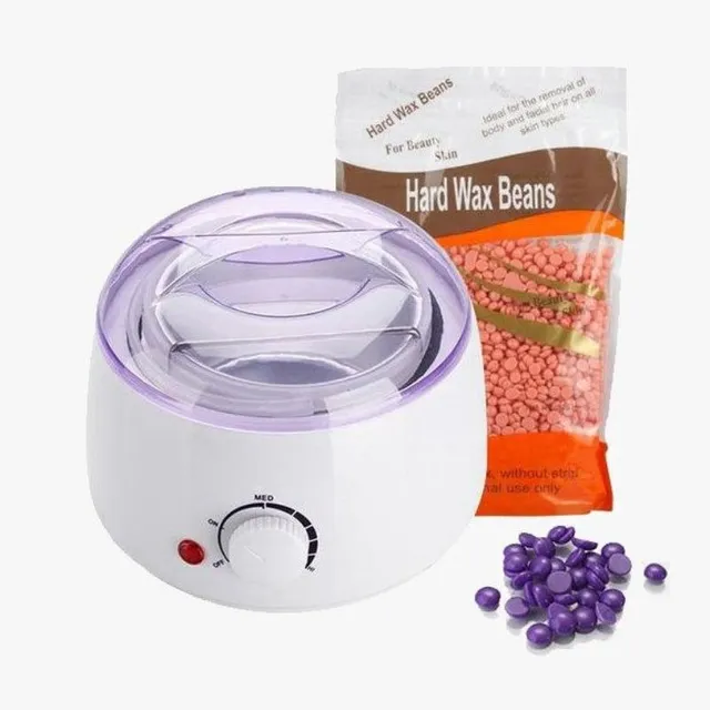 Compact waxy bean heater