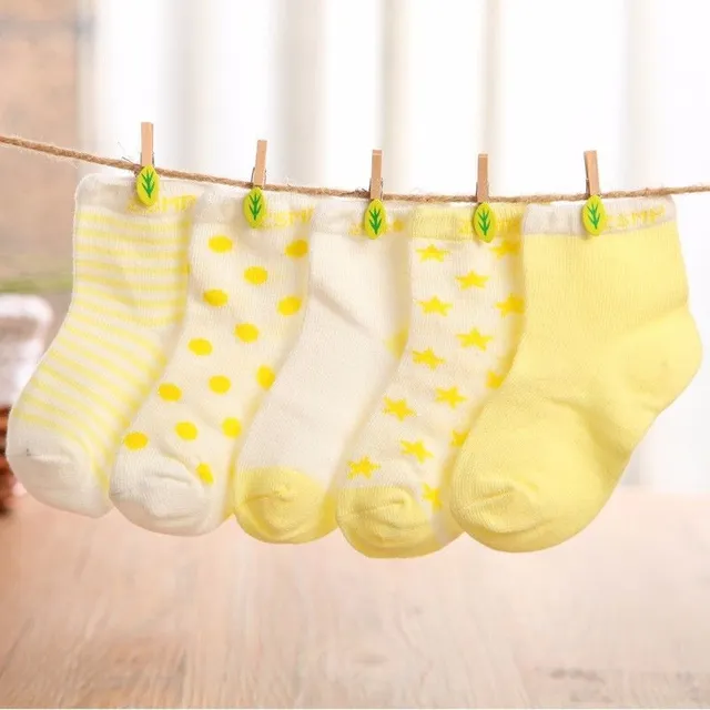 Baby socks (5 pairs) - 8 colours