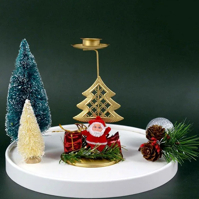 Christmas candlestick b01