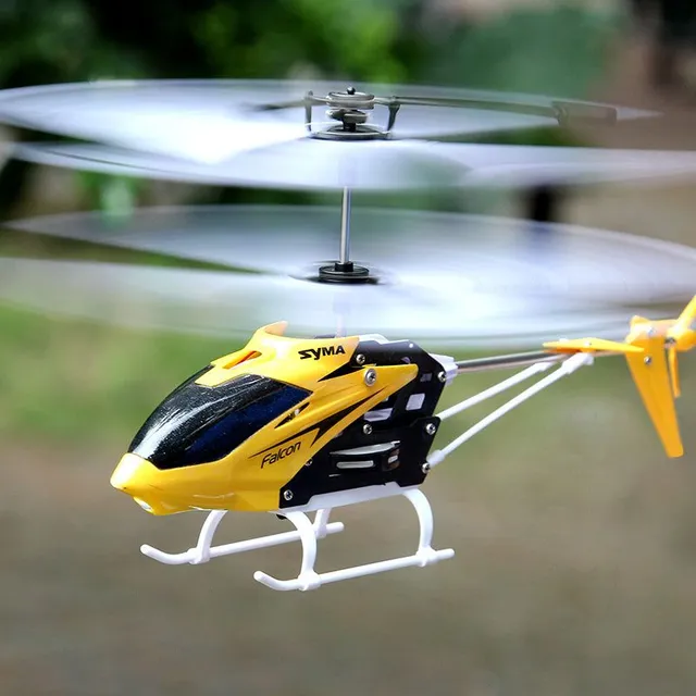 RC helicopter, smart remote control with flexible blades and complete kit