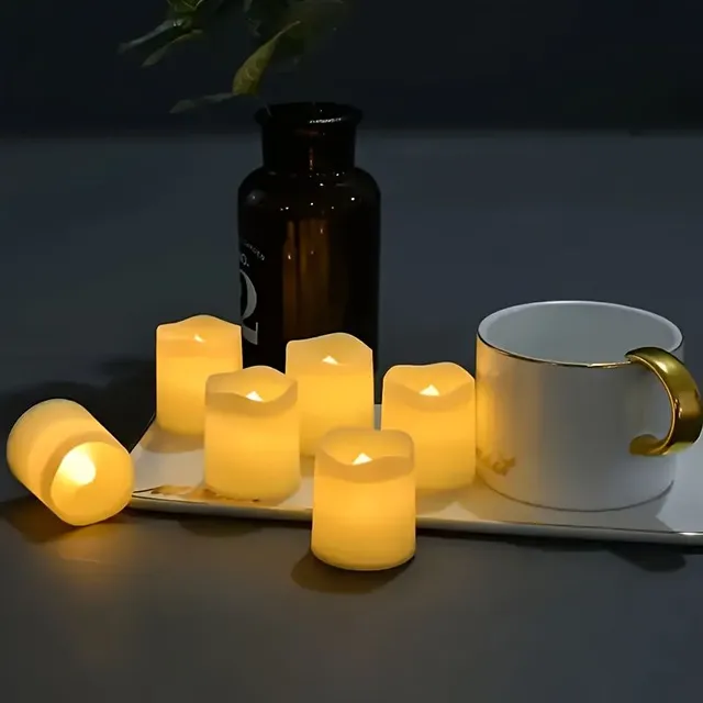 Bougies LED décoratives sans flamme