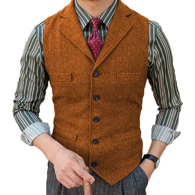 Elegant men's vest Ralph