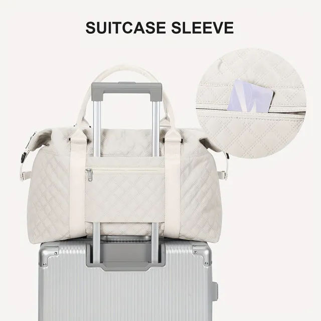 Priestranná cestovná športová taška © Skvelé pre posilňovňu, víkendy a noci © S odnímateľným popruhom