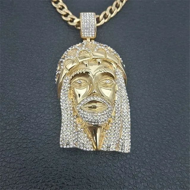 Men's stylish necklace Jesus