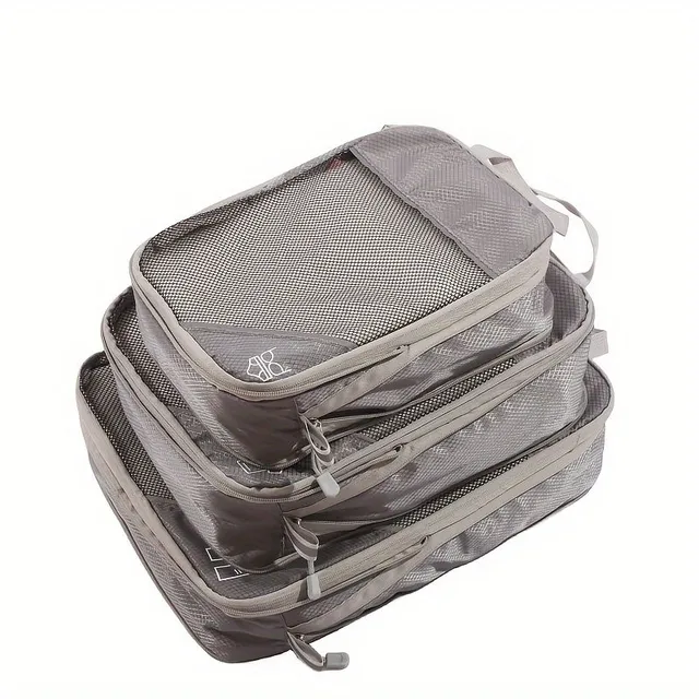 Compression packaging cubes 3 pcs travel organizer on