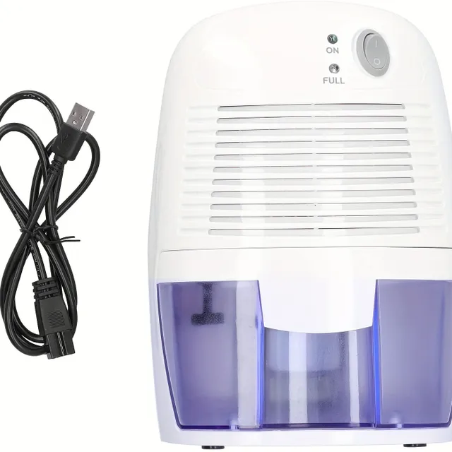 Mini air dehumidifier Silent Home 500 ml - for home, bedroom, kitchen, basement, bathroom and laundry room
