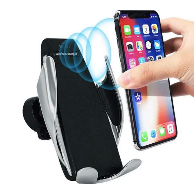 Technet Universal car phone holder with wireless charging function