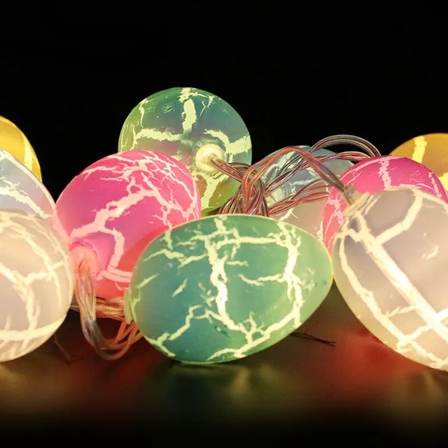 Ghirlandă luminoasă de Paște cu LED-uri