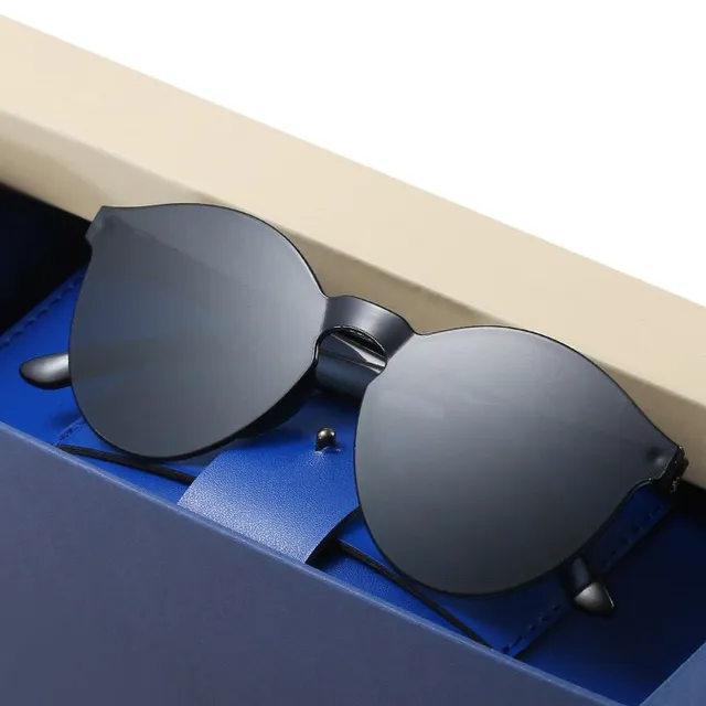 Unisex moderní jednoduché sluneční brýle - různé barvy