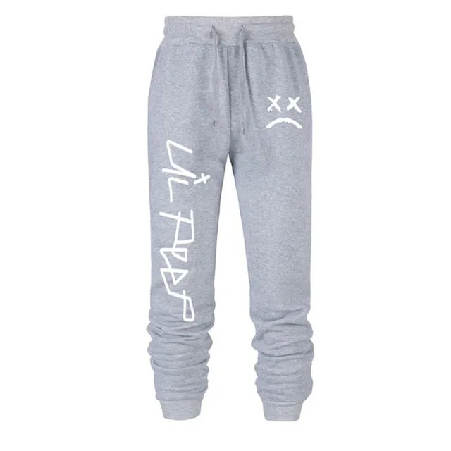 Men's modern sweatpants with Lil print