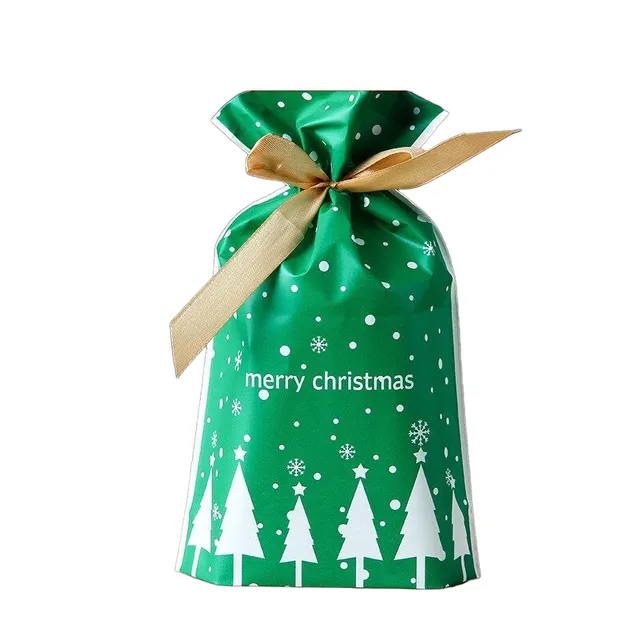 Christmas gift bag 23 x 15 cm 10 pcs