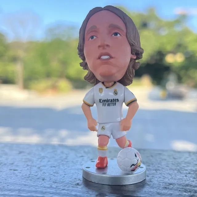 Figuren von verschiedenen Fußballstars