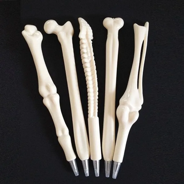 Bone shaped typewriters - 5 pieces (5 pieces White)