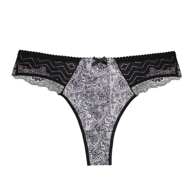 Ladies modern sexy thong with beautiful lace detail Jacques