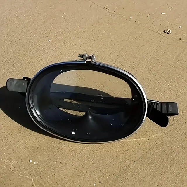 Swimming glasses with panoramic view 180°, wide angle of view, underwater, single-piece