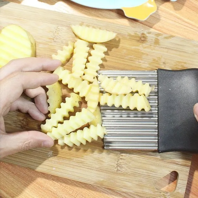 Corrugated vegetable cutter - 4 colors