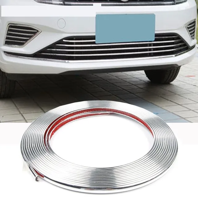 Self-adhesive car chrome strip 8 m