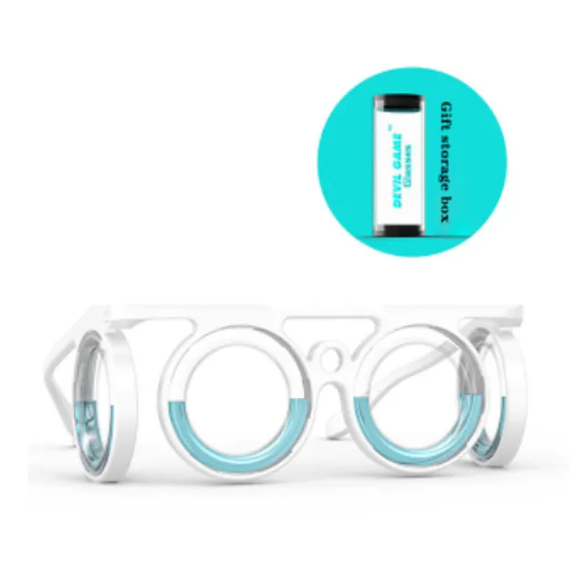 Brýle proti nevolnosti pro auta lodě a letadla 3D Prevence závratí pro dospělé a děti Přenosné odolné brýle bez čoček