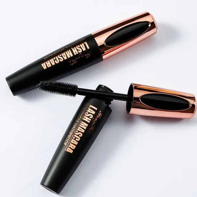 Women's 4D mascara for long, thickened and beautifully curled eyelashes