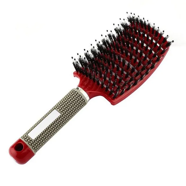 Hairdressing massage brush - antistatic bristles
