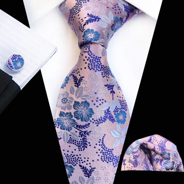 Men's formal luxury set | Tie, Handkerchief, Cufflinks