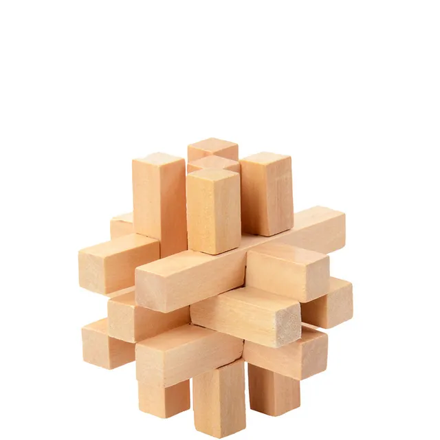 Drewniane puzzle w różnych wariantach