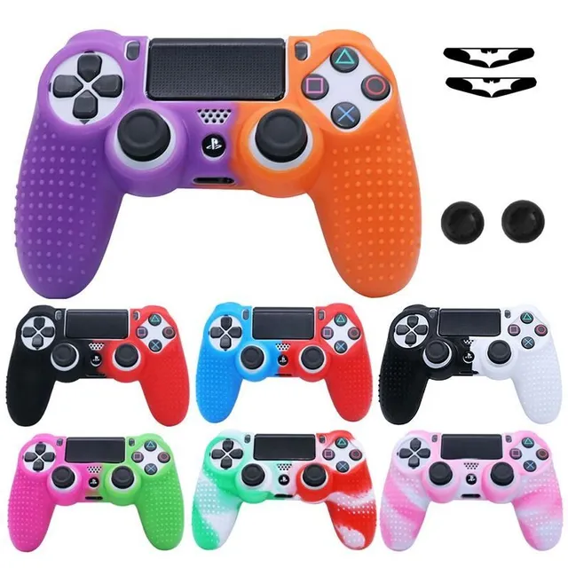 Silikonový obal na ovladač Doubleshock PS4 - různé barvy