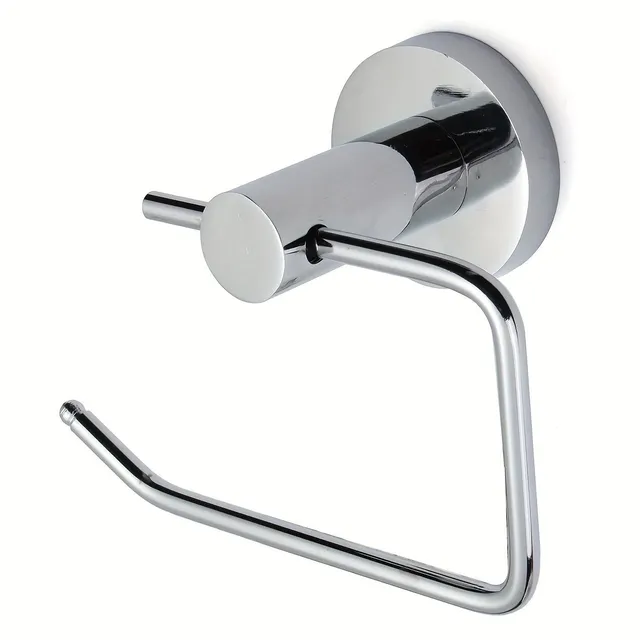 Toilet paper holder with storage space