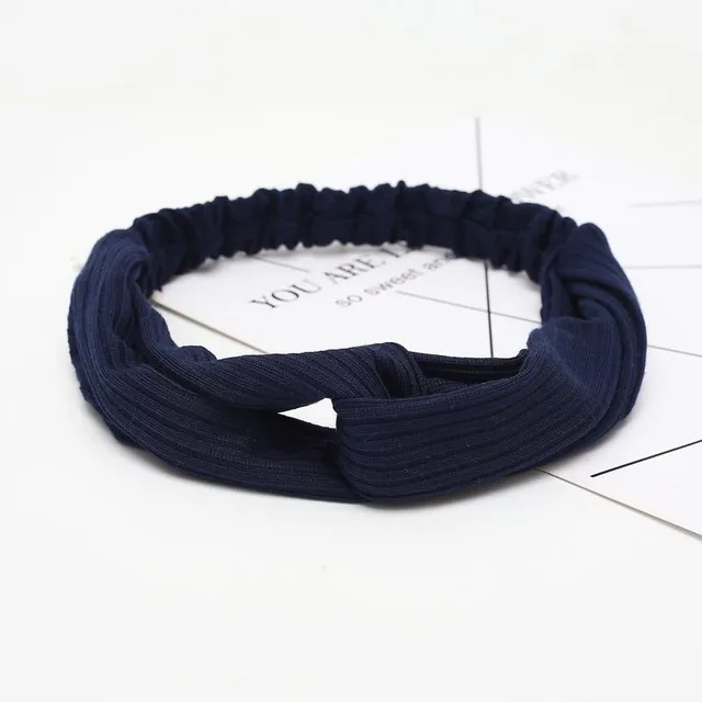 Women's headband with cross in different colours