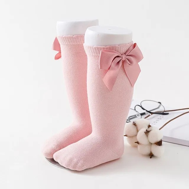 Girls trendy socks with bow Lee