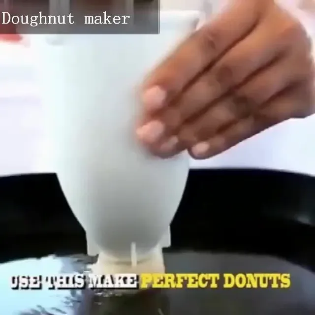 Mini ruční donut maker - DIY nástroj na pečení, snadné použití, bez baterie