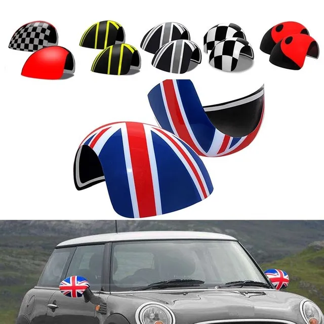 Protective cover on the mirrors of cars on Mini Cooper 2 k