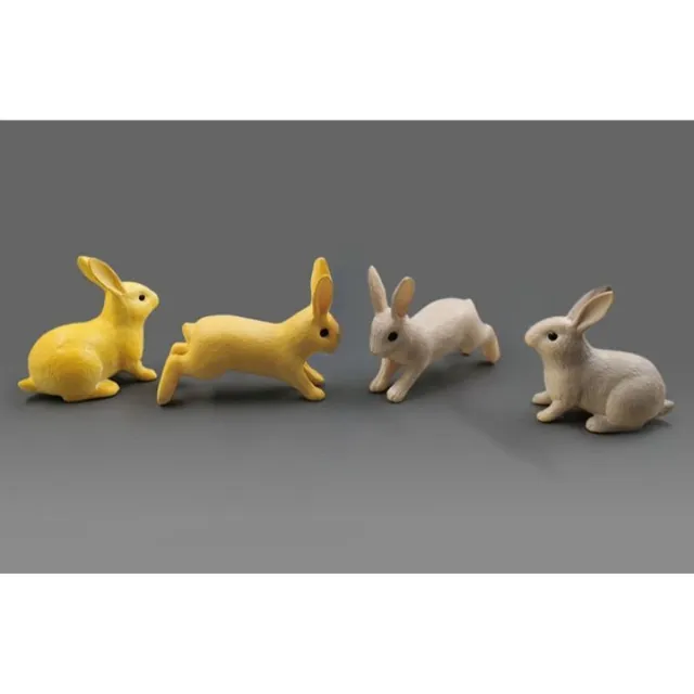 Ceramic Easter Bunny figurines