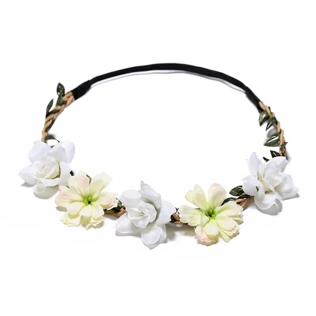 Coroniță florală pentru păr Jade