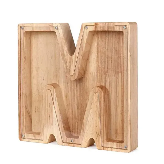 Design box in letter shape - whole alphabet, wood processing