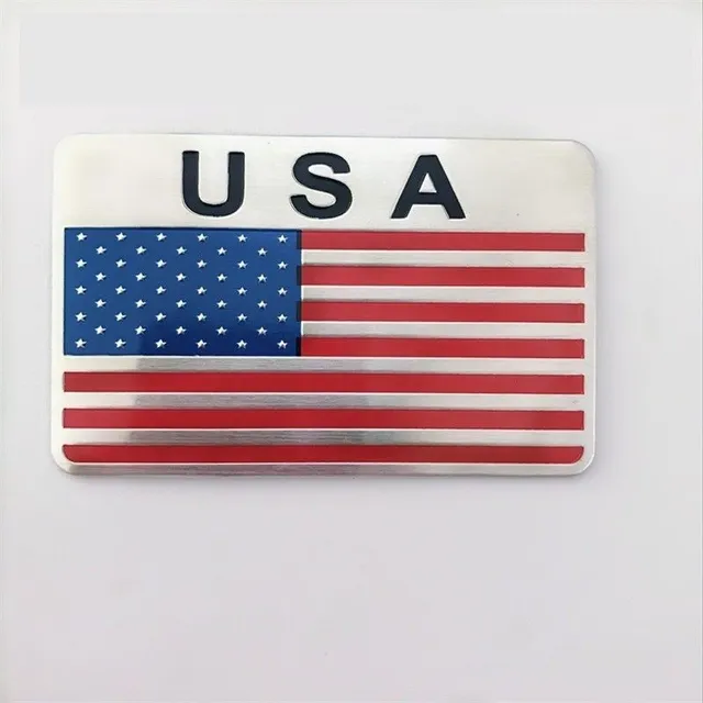 Car sticker flag USA Luz 5