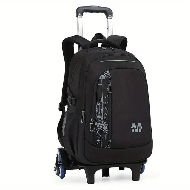 Travel suitcase with large capacity and lightweight construction, waterproof