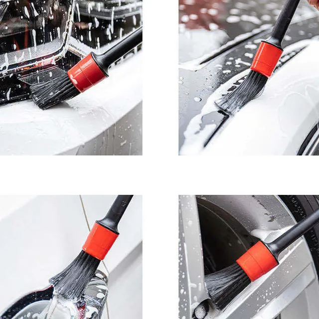 Set of brushes for cleaning the car - 5 pcs