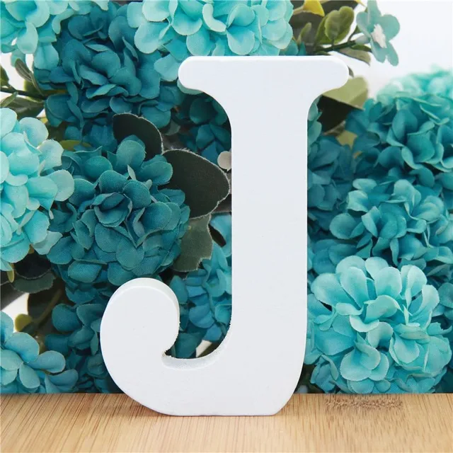 Stylish wooden letter suitable as a decoration or for making - the whole alphabet Eustachy