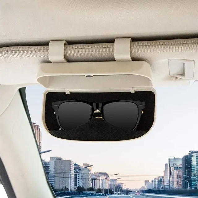 Praktyczne wiszące etui na okulary przeciwsłoneczne na ekran samochodu - więcej opcji kolorystycznych Rorie