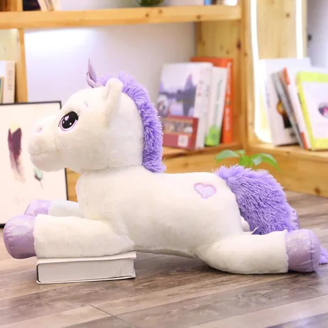 Licorne en peluche de luxe 80cm/110cm